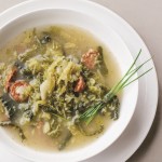 GROENE KOOLSOEP MET CHORIZO